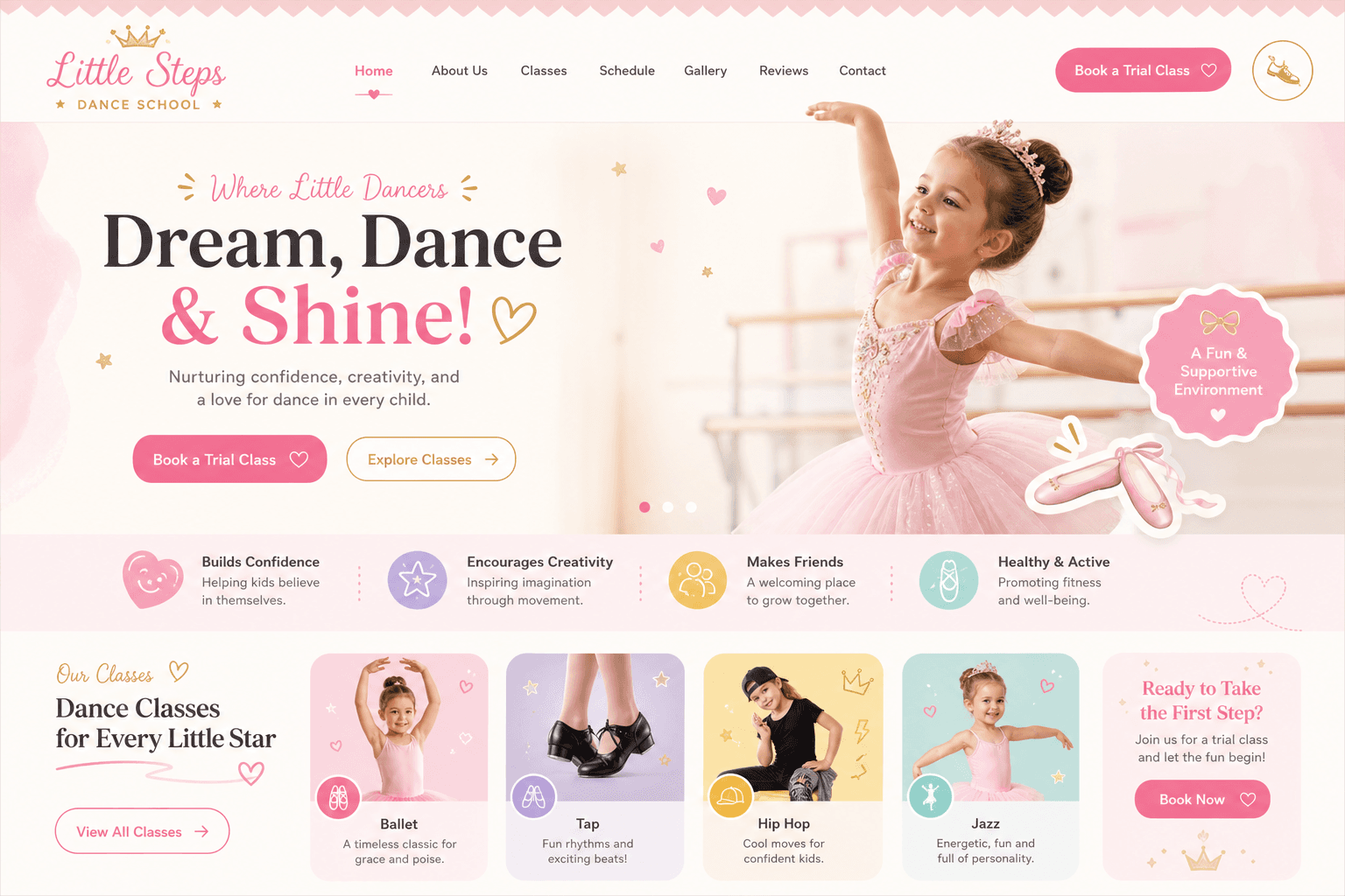 Escola de dança / calçado infantil